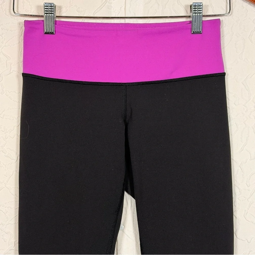 Lululemon Athletica Wunder Under Mid Rise Full On Leon Sz 4